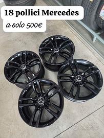 Cerchi Mercedes 18 pollici