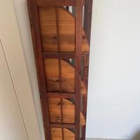 espisitore libreria in legno richiudibile