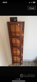espisitore libreria in legno richiudibile