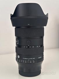 Obiettivo Sigma 17-40 f/1.8 Art per Sony E-Mount