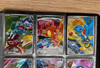 Carte Pokemon - Set Starter Kanto (Primi Compagni)
