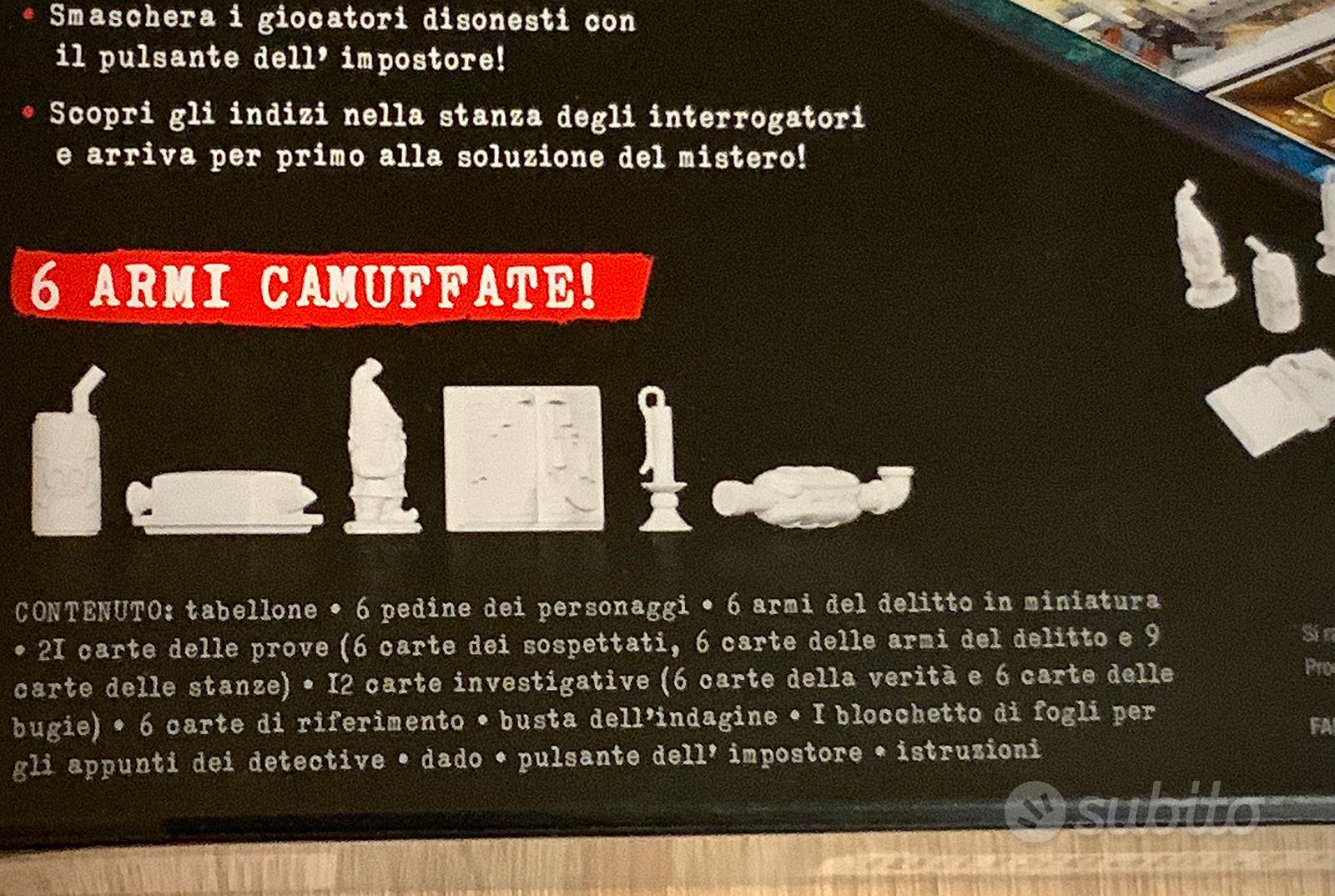 Cluedo caccia all'impostore,nuovo con pellicola - Tutto per i bambini In  vendita a Biella