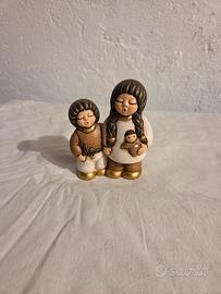 Coppia di bimbi pastori presepe giubileo thun