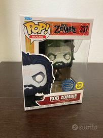 Funko Pop! Rocks Rob Zombie #337 Glow‑in‑the‑Dark