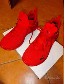 Scarpe Puma Enzo 2 rosse numero 42 nuove
