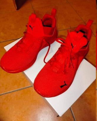 Scarpe Puma Enzo 2 rosse numero 42 nuove