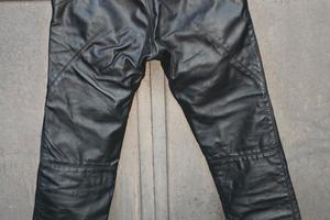pantaloni moto Dainese in pelle tg.50