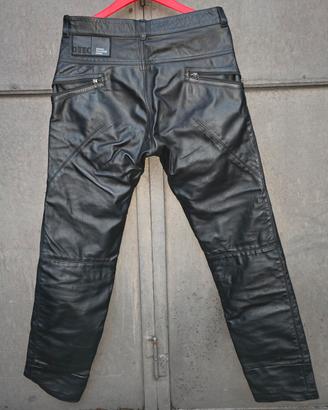 pantaloni moto Dainese in pelle tg.50