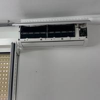 Condizionatore Riello doppio Split con motore