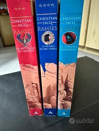 Lotto 3 Libri Ramses - Christian Jacq (Mondadori)