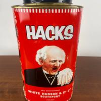 Latta vintage Hacks rossa anni '60 White Hudson Uk