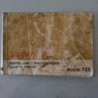 Cagiva C9 Freccia Libretto Uso e manutenzione