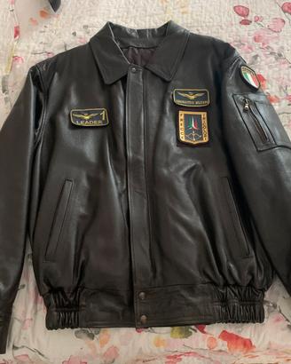 Giacca originale vera pelle Aeronautica Militare