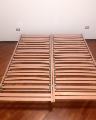 RETE MATRIMONIALE 190x170 cm IN FAGGIO A DOGHE