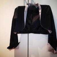 ABITO Ferretti coprispalle effetto setato tg 44