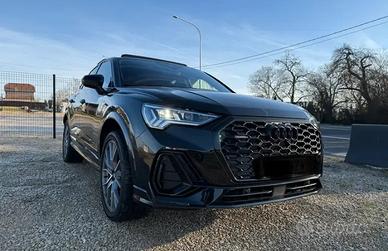 Q3 spb 35 2.0tdi  150cv. s-line  Total black