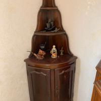 Angoliera antica in legno massello – fine ‘800