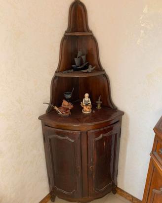 Angoliera antica in legno massello – fine ‘800