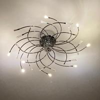 Lampadario plafoniera rami e prismi