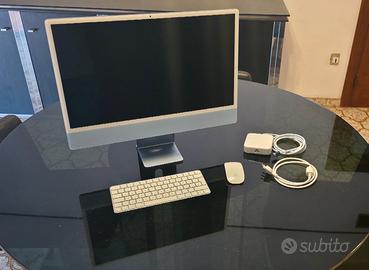 Apple iMac 24 pollici (modello 2021) Blu
