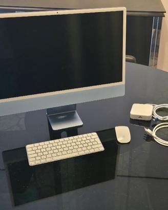 Apple iMac 24 pollici (modello 2021) Blu