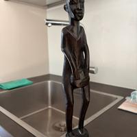 Statuetta africana Masai Kenya 1972