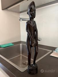 Statuetta africana Masai Kenya 1972