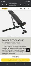 panca technogym 