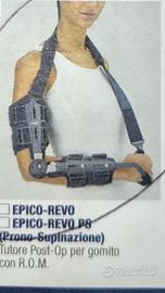 Tutore post operatorio per gomito destro