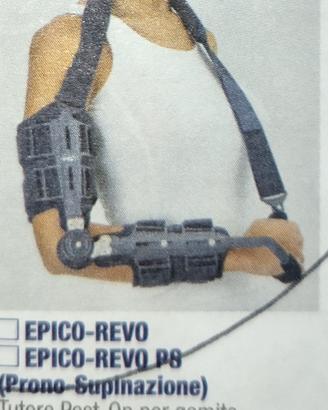 Tutore post operatorio per gomito destro