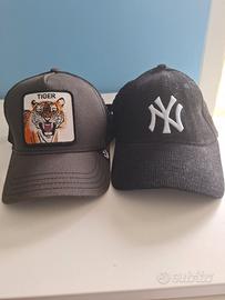 2 berretti The Farm e new York yankees originali 