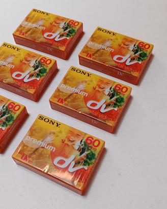 6 Mini DV ME sp60 lp90 SONY premium