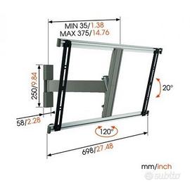 SUPPORTO VOGEL'S ULTRA THIN 325 - da 40" a 60"