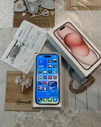 Apple iPhone 15 da 128gb Rosa