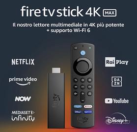 Amazon Stick TV 4k Max, Echo Studio e SubWoofer