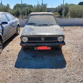 Golf 1 serie cabrio