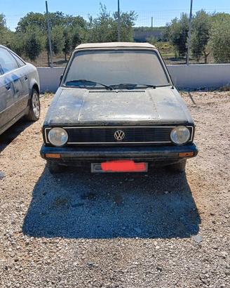 Golf 1 serie cabrio