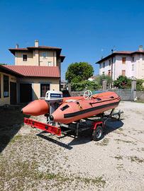 gommone +motore+carrello