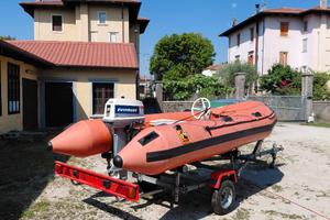 gommone +motore+carrello