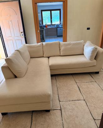 Divano PoltroneSofà con Chaise- Longue