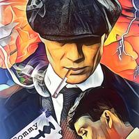 Poster in tela “Peaky Blinders” 50x70