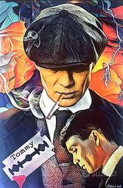 Poster in tela “Peaky Blinders” 50x70