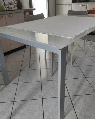 tavolo da pranzo in vetro