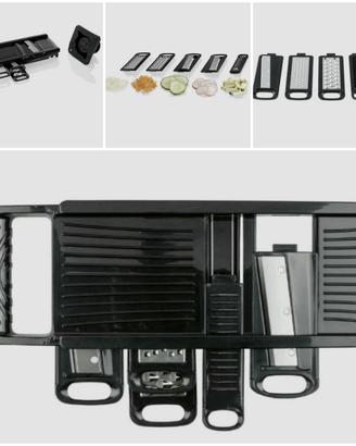SET UTENSILI DA CUCINA MANDOLINA, MACINAPEPE PIÙ 6