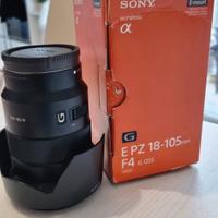 Obiettivo Sony Epz 18- 105mm F/4 G oss