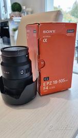 Obiettivo Sony Epz 18- 105mm F/4 G oss