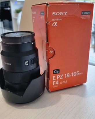 Obiettivo Sony Epz 18- 105mm F/4 G oss