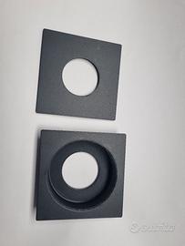 2 piastre Sinar P misura copal 3 in plastica
