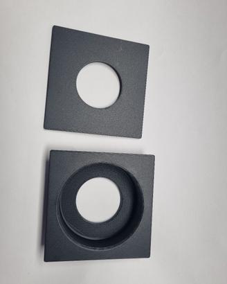 2 piastre Sinar P misura copal 3 in plastica