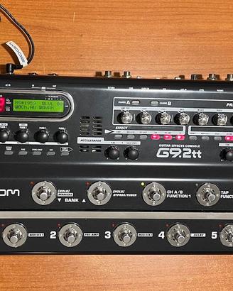 ZOOM G9.2TT Pedaliera Valvolare Multieffetti